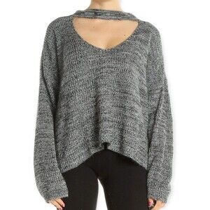 Don’t Ask Why Italy Ribbed Knit Long Sleeve Pullover Sweater